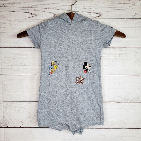 Disney Parks Mickey Mouse & Friends Romper Jumpsuit 2019 Size 18M One Piece - Picture 1 of 10